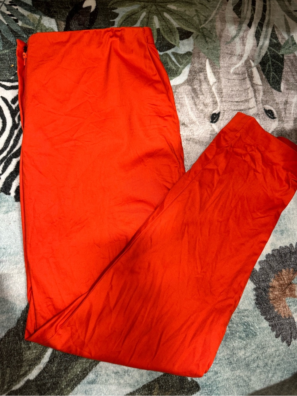 Jules and Leopold Bright Orange Casual Pants